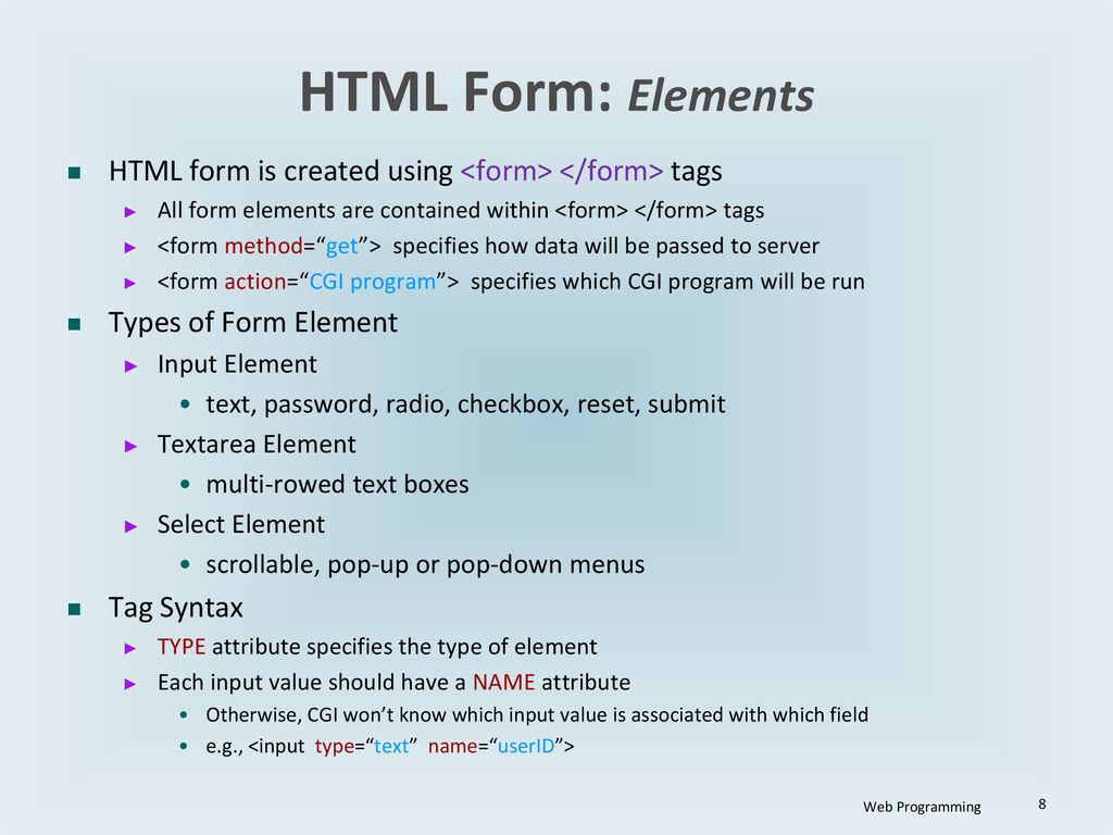 Input store element html